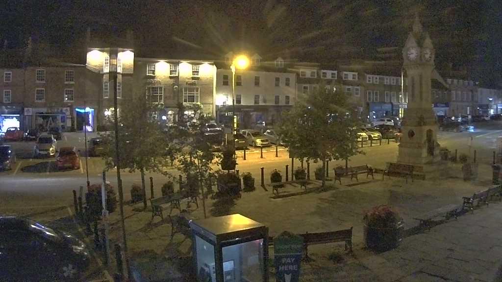 Thirsk webcam overlooking the Market Place