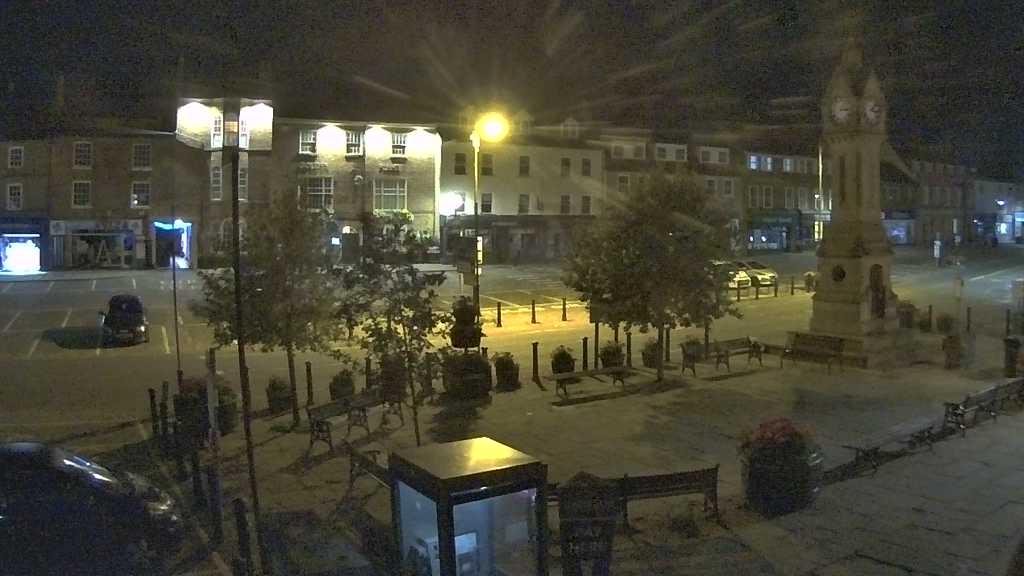 Thirsk webcam overlooking the Market Place