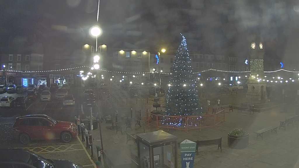 Thirsk webcam overlooking the Market Place