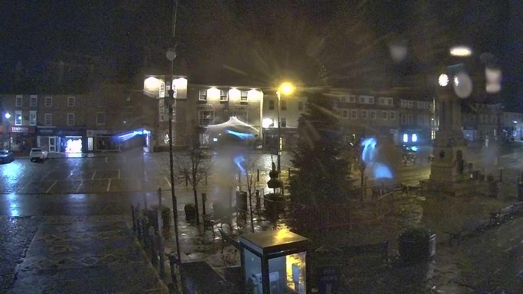 Thirsk webcam overlooking the Market Place