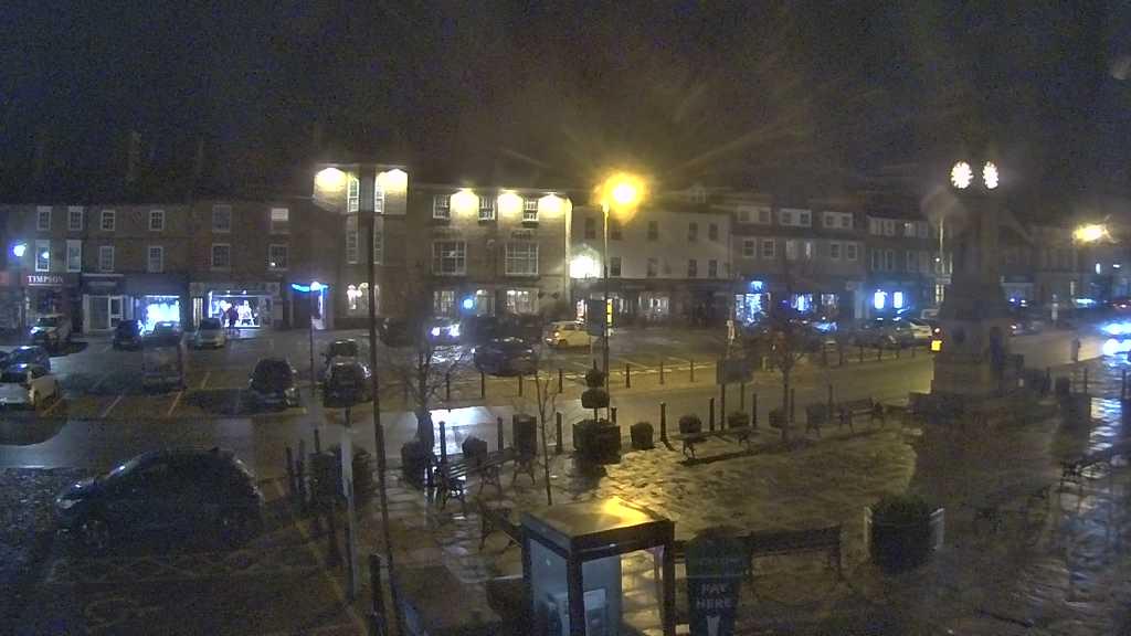 Thirsk webcam overlooking the Market Place
