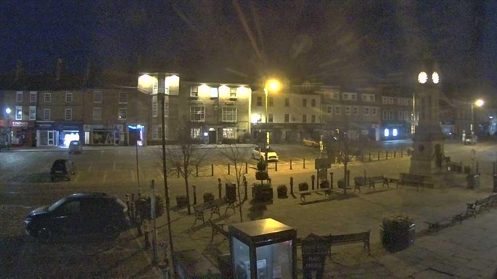 Thirsk webcam overlooking the Market Place