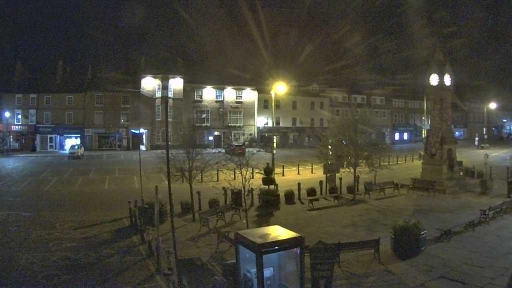 Thirsk webcam overlooking the Market Place